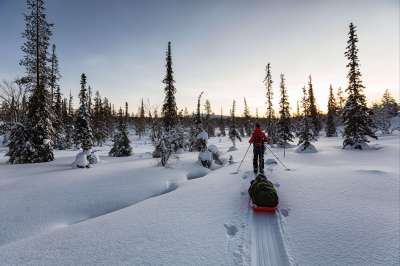 voyage Ski nordique et pulka en Laponie finlandaise