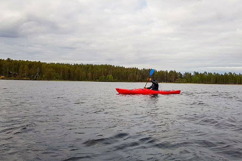 Sous le soleil de minuit finlandais