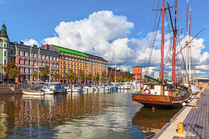 Vieux quai de Helsinki - Finlande