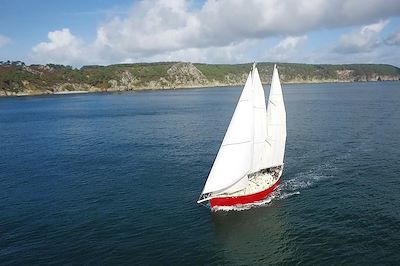 voyage Mon bateau en mer d'Iroise