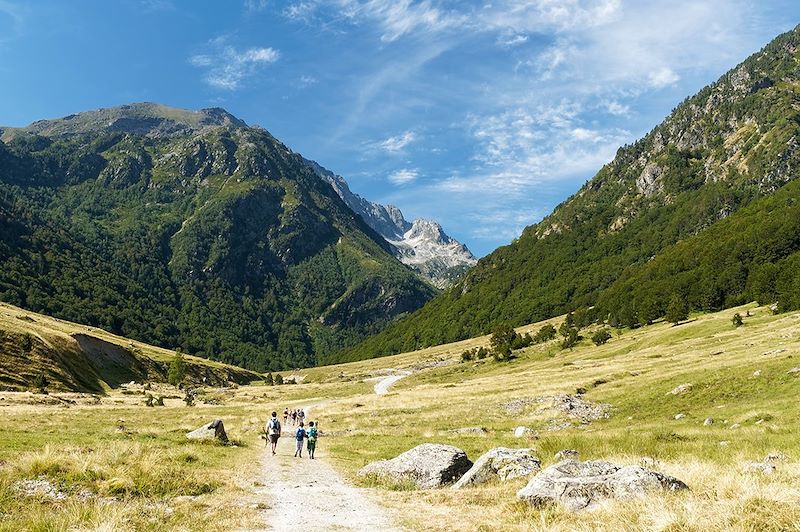Randonnée dans la vallée d'Orlu - Haute-Ariège - France