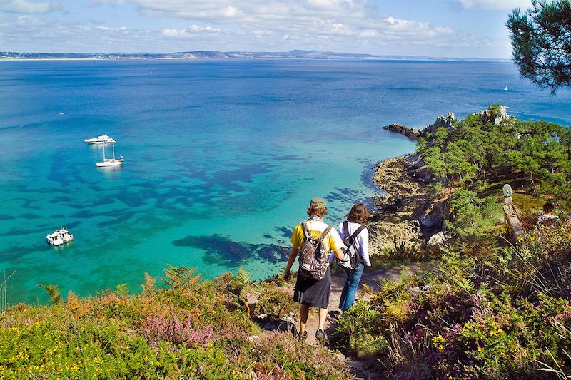 Randonnée sur la Presqu'île de Crozon - Bretagne - France