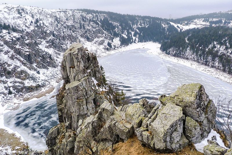 La Lac Blanc dans les Vosges - France