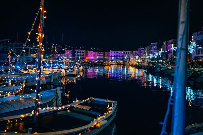 Lumières de Noël à La Ciotat - Provence-Alpes-Côte d'Azur - France