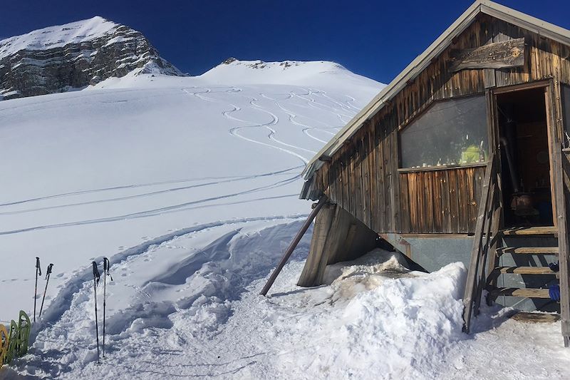 Raquettes et sauna en Ubaye