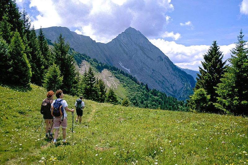 Randonnée dans le Parc naturel régional du Massif des Bauges - France
