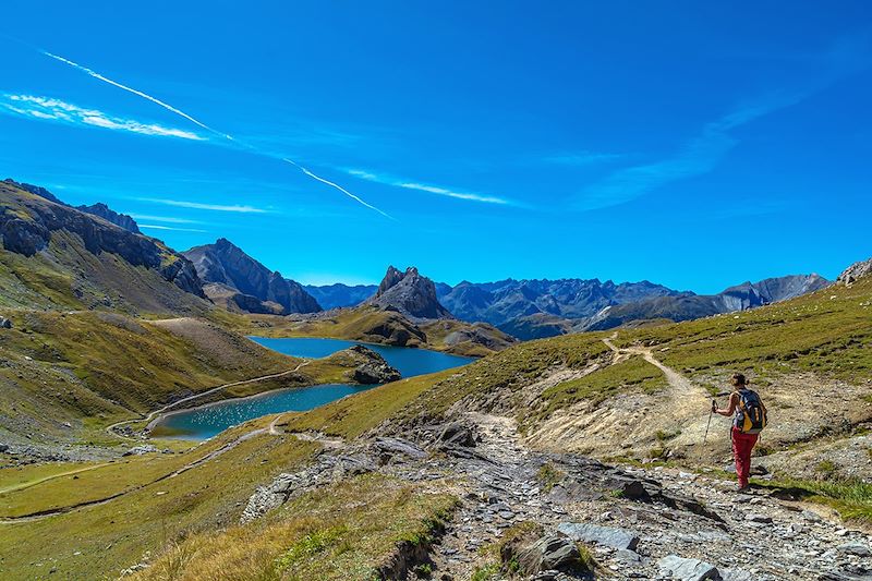 Lac de l'Oronaye et col de Roburent - Ubaye - France