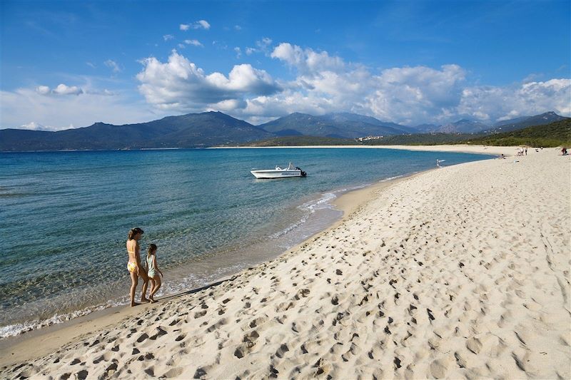 Plage de Portigliolo près de Propriano - Golfe de Valinco - Corse