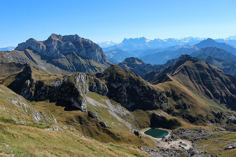 Sommets alpins en Abondance