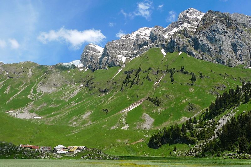 Sommets alpins en Abondance