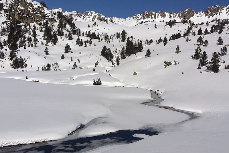 Raquettes dans le massif du Néouvielle