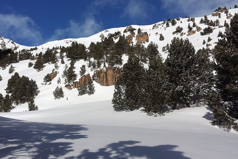 Raquettes balnéo dans le massif du Néouvielle