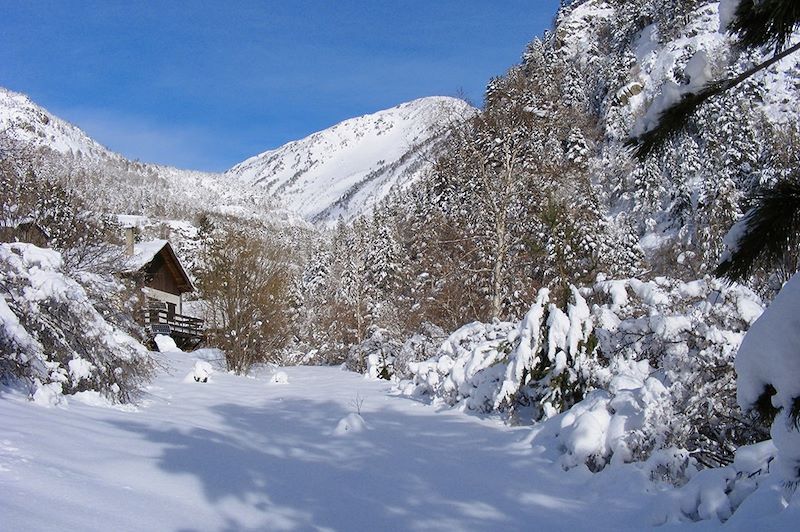 Raquettes balnéo dans le massif du Néouvielle