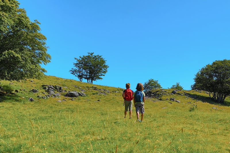 Chasse au trésor en Aubrac