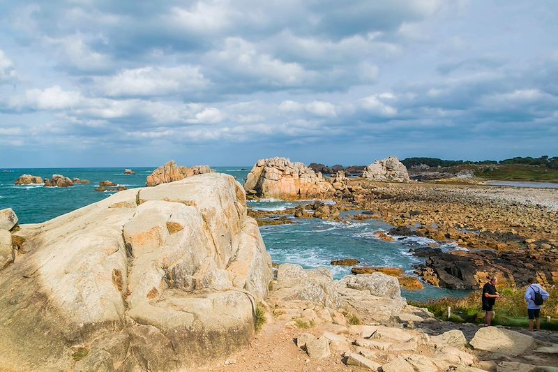 Randonnée à Plougrescant - Bretagne - France