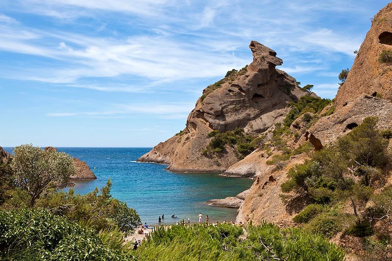 Le Bec de l'Aigle à la Calanque de Figuerolles - France