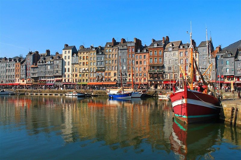 Le vieux bassin de Honfleur - Normandie - France