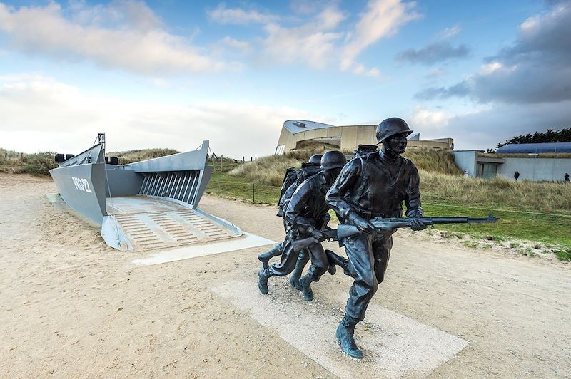 Mémorial à l'Utah Beach - Normandie - France