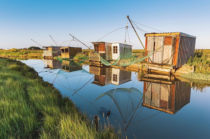 Pêcheries de la Louippe - Bouin - Vendée - France