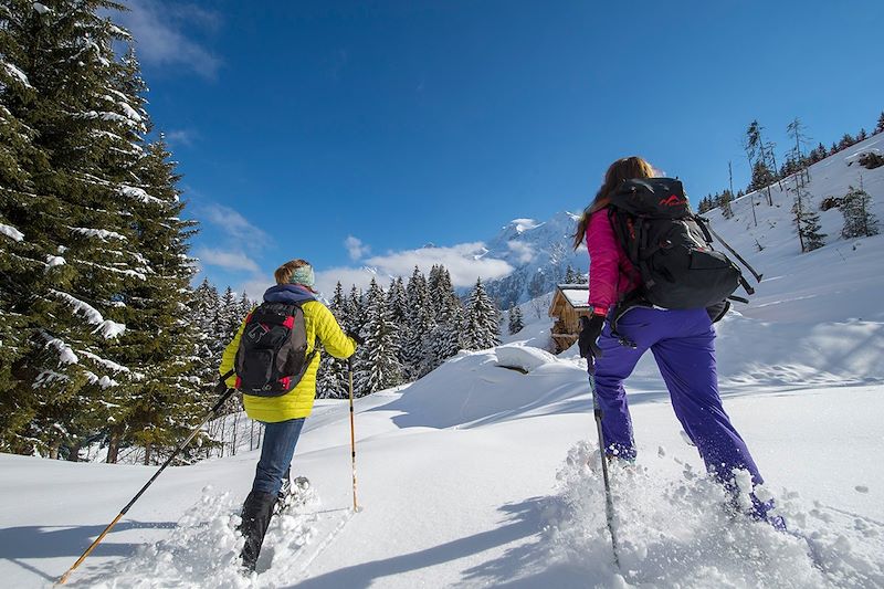 Raquettes au pays du Mont Blanc