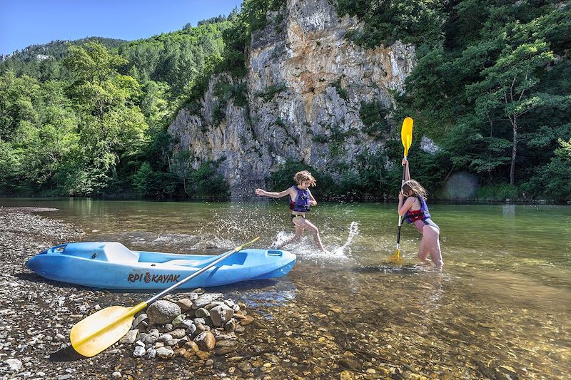 Exploration des gorges du Tarn en famille