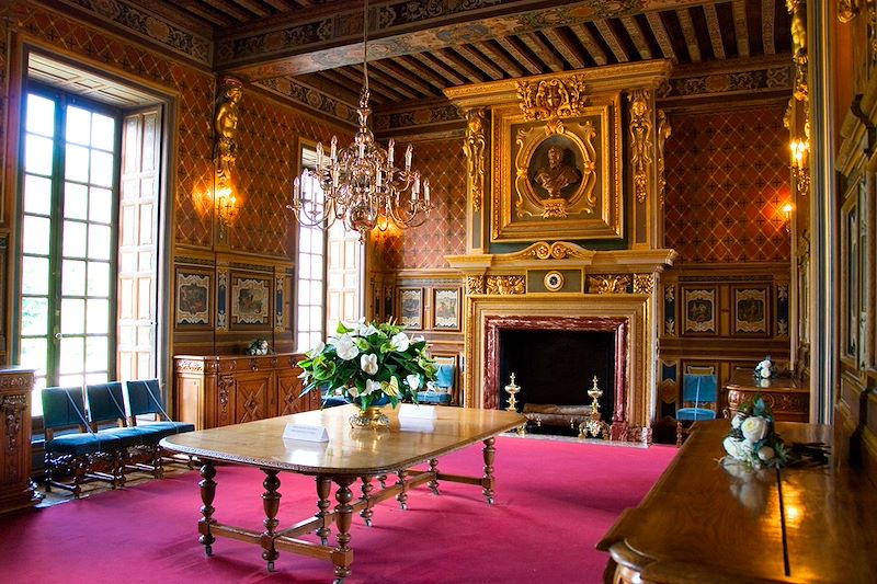 Intérieur du château de Cheverny - France