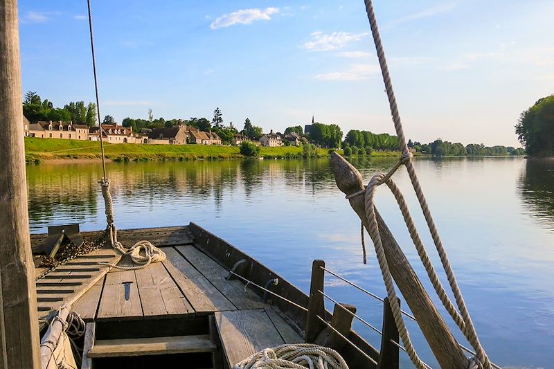 En bateau sur la Loire - Saint-Dyé sur Loire - France