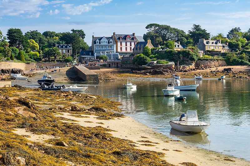 Port Clos sur l'Île de Bréhat - Bretagne - France