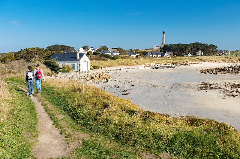 L'anse de Pors Reter sur l'Île de Batz - Finistère - Bretagne - France
