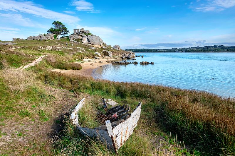 Allée couverte de Guinirvit à Plouescat - Bretagne - France