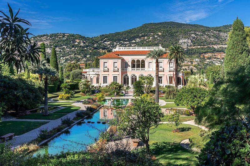 Villa Ephrussi de Rothschild à Cap Ferrat - Provence-Alpes-Côte d'Azur - France