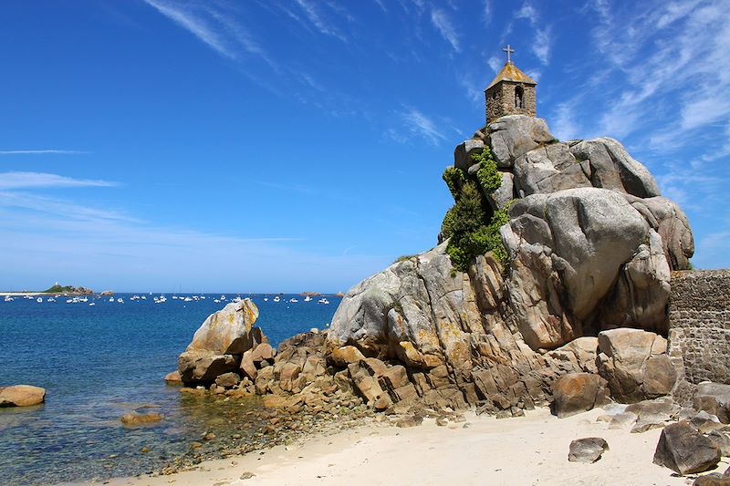 Rocher de la Sentinelle à Port-Blanc - Bretagne - France