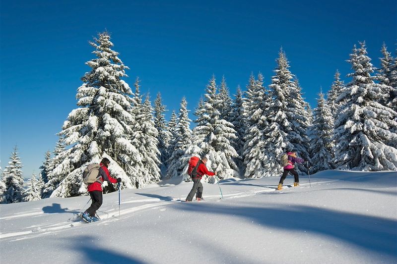 Raquettes dans le massif de Belledonne - Isère - France