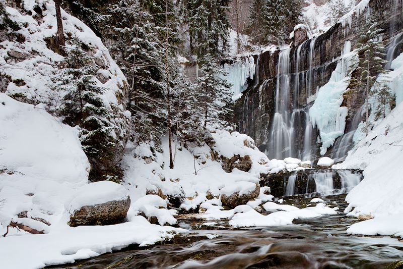 Cascades du Cirque de Saint-Même - Parc naturel régional de Chartreuse - France