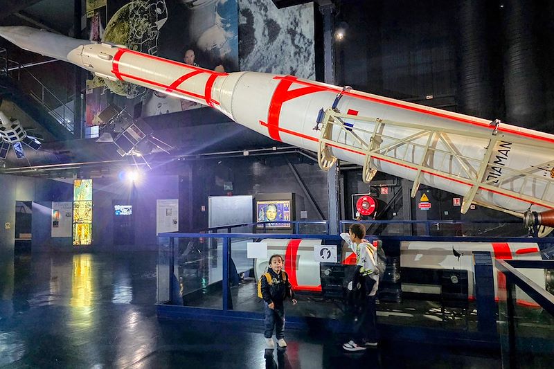 Fusée Diamant au Musée de l'Air et de l'Espace - Le Bourget - France