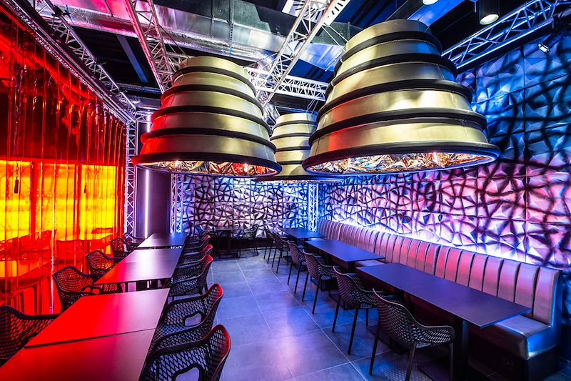 Voyager Cafe à l'Euro Space Center - Belgique