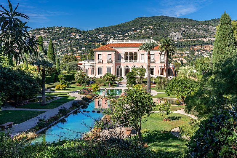 Villa Ephrussi de Rothschild à Cap Ferrat - Provence-Alpes-Côte d'Azur - France