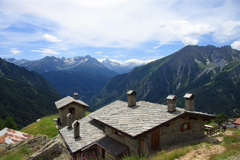 Au refuge Bertone - Val Ferret - Italie