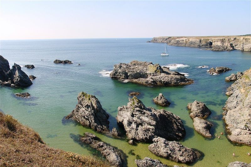 De Sauzon à Locmaria, découverte à pied et en étoile de l’île bretonne la plus mythique, sur le GR 340