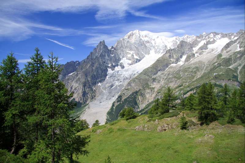 À trois petits pas du Mont-Blanc