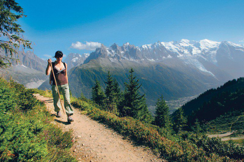 Grand panorama du Mont-Blanc