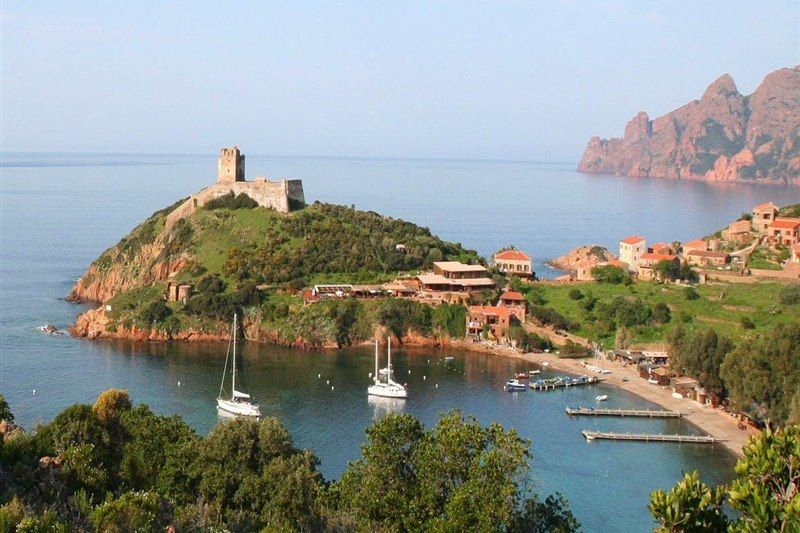 Girolata et son fort - Corse - France