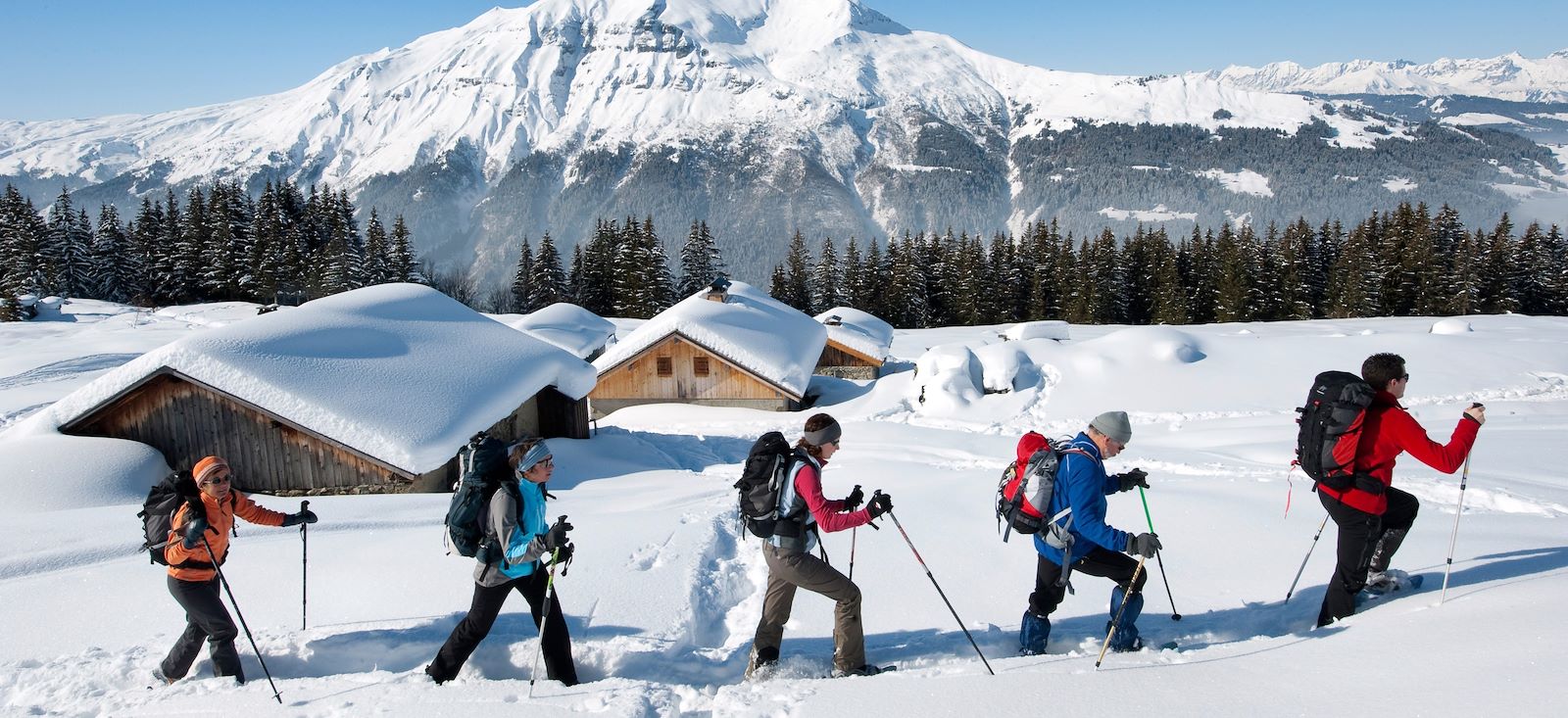 Voyage à la neige : Raquettes et balnéo au Pays du Mont-Blanc