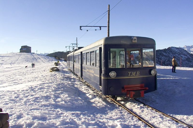 Tramway du Mont-Blanc - Alpes - France