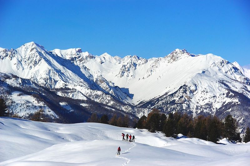 Itinérance à raquettes depuis Saint-Véran, au coeur des plus beaux sites de la région