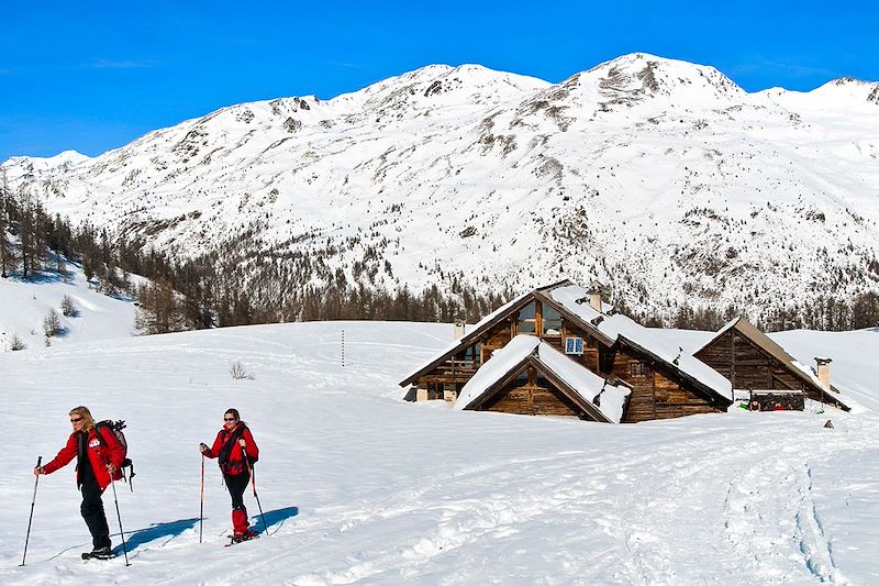 Refuge de Buffère dans la Vallée de la Clarée - Provence-Alpes-Côte d'Azur - France