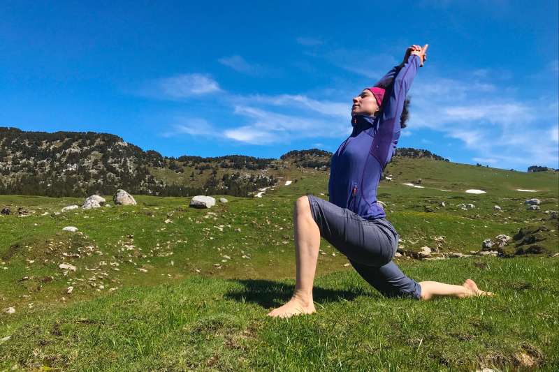Yoga dans les Bauges - France