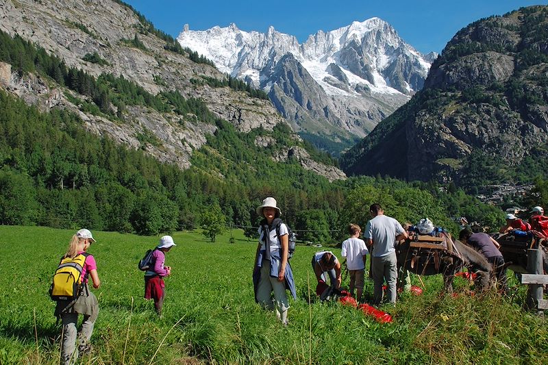 À trois petits pas du Mont-Blanc