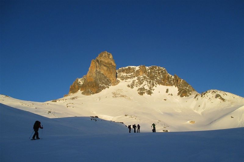 Raid raquettes autour du Mont Thabor