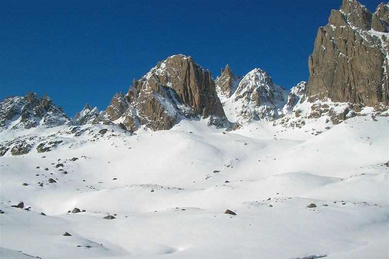 Raid raquettes autour du Mont Thabor